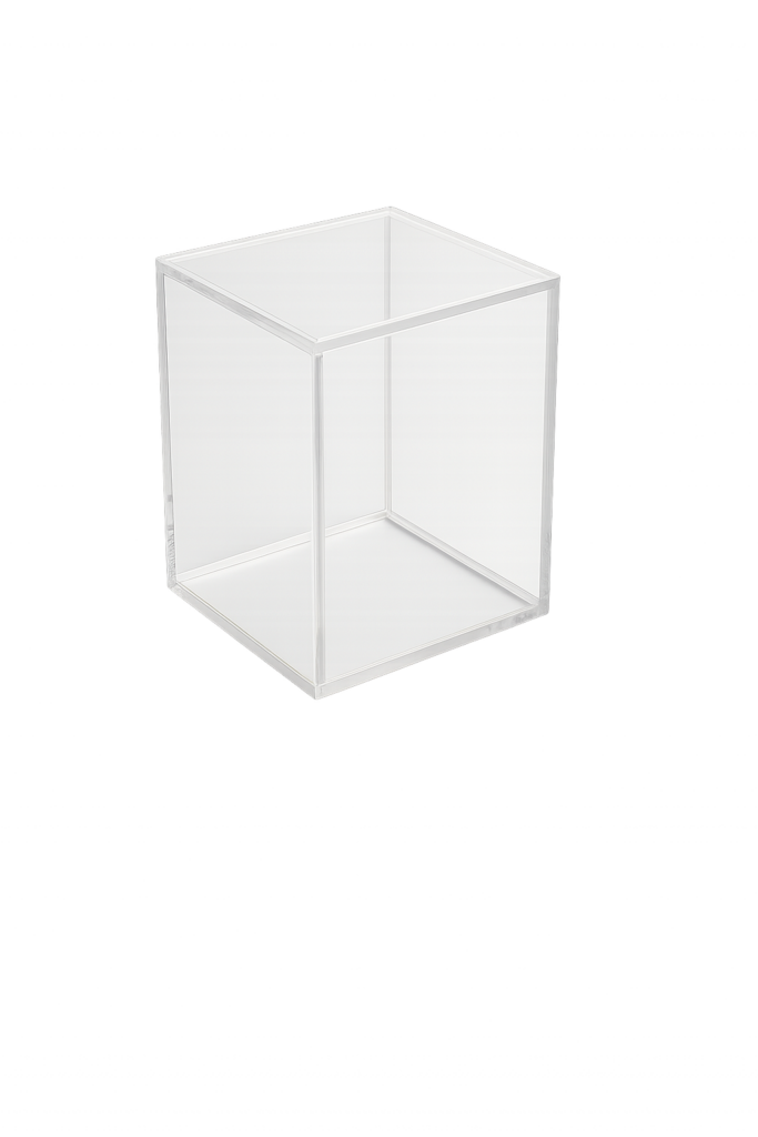Product Display – Clear Cube