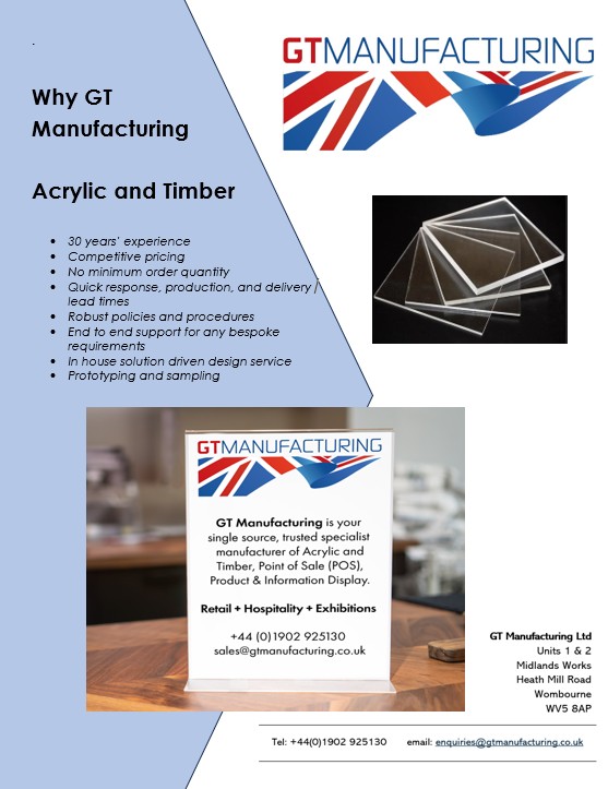 Why GT Manufacturing