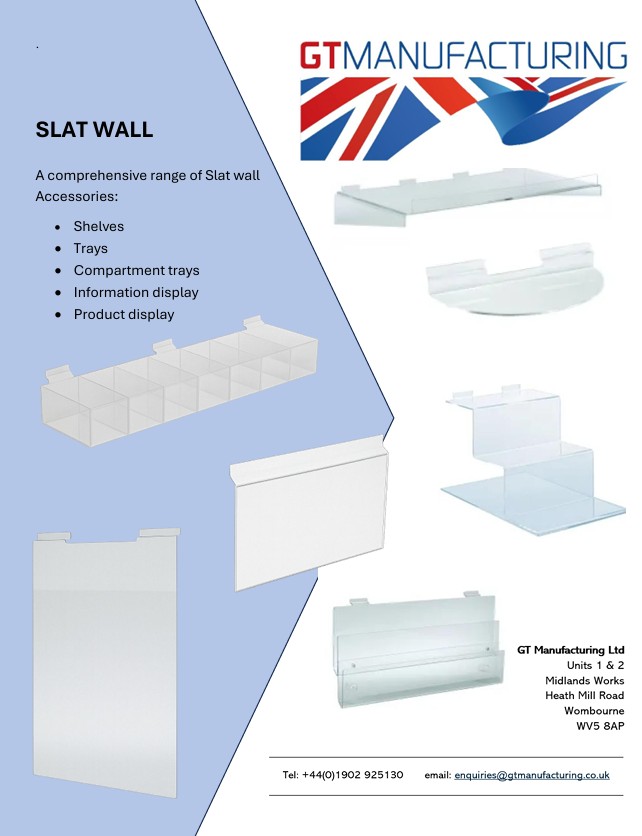 Slatwall Accessories